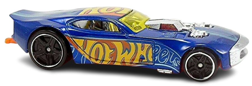 Hot Wheels 2014 - Collector # 159/250 - HW Race / Thrill Racers - Nitro Doorslammer - Blue - PR5 Wheels - USA Card