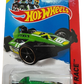 Hot Wheels 2014 - Collector # 162/250 - HW Race / Track Aces - Arrow Dynamic - Transparent Green - USA Card