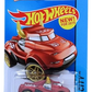 Hot Wheels 2015 - Collector # 040/250 - HW City / Street Beasts / New Models - Steer Clear - Satin Red - USA 'Scan & Race' Card