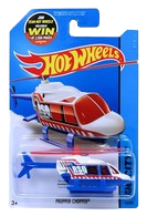 Hot Wheels 2015 - Collector # 052/250 - HW City / HW Rescue - Propper Chopper - White / RSQ - USA 'WIN' Card