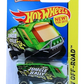 Hot Wheels 2015 - Collector # 104/250 - HW Off-Road / Jungle Rally / New Models - Aero Pod - Green - USA 'Showdown' Card