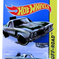 Hot Wheels 2015 - Collector # 122/250 - HW Off-Road / HW Hot Trucks / ZAMAC 001 - '68 El Camino - ZAMAC / Black Engine in Bed - Walmart Exclusive - USA 'Showdown' Card