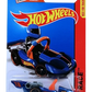 Hot Wheels 2015 - Collector # 126/250 - HW Race / HW Race Team - Let's Go - Blue - PR5 Wheels - USA 'Showdown' Card