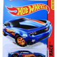 Hot Wheels 2015 - Collector # 127/250 - HW Race / HW Race Team - '13 COPO Camaro - Blue - USA 'Showdown' Card