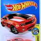 Hot Wheels 2016 - Collector # 179/250 - HW Speed Graphics 4/10 - '13 Chevrolet COPO Camaro - Orange / Fram - USA Card