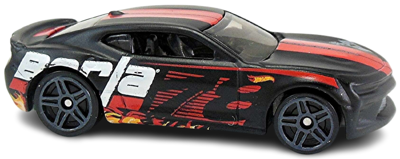 Hot Wheels 2019 - Collector # 082/250 - HW Speed Graphics 6/10 - '16 Camaro SS - Matte Black - FSC