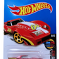 Hot Wheels 2016 - Collector # 063/250 - HW Mild to Wild 8/10 - '76 Greenwood Corvette - Red / #68 - USA ‘Showdown’ Card