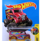 Hot Wheels 2017 - Collector # 062/365 - HW Art Cars 5/10 - Monster Dairy Delivery - Burgandy / "C" on Roof - Multicolored &amp; Light Grey OR6SP Wheels - USA Card