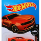 Hot Wheels 2017 - Collector # 180/365 - Camaro Fifty 3/5 - '13 Hot Wheels Chevy Camaro Special Edition - Orange - USA Card