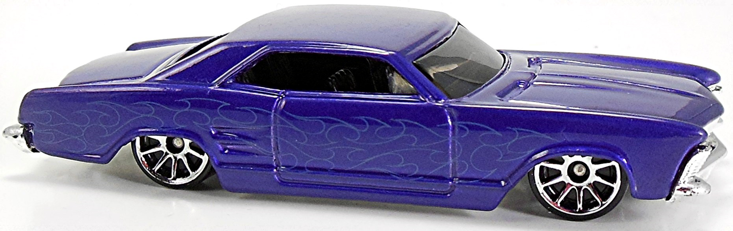 Hot Wheels 2007 - Collector # 140/180 - All Stars - 1964 Buick Riviera - Purple - USA Card