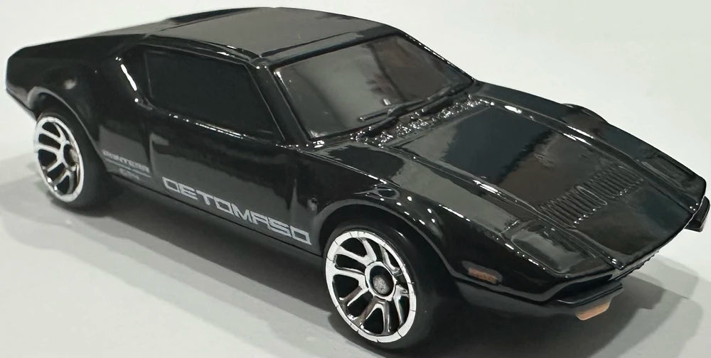 Hot Wheels 2024 - Theme Series / Fast & Furious Racing 2/5 - De Tomaso Pantera - Black - MM5 Wheels - Walmart Exclusive