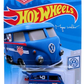 Hot Wheels 2019 - Collector # 136/250 - Volkswagen 2/10 - Kool Kombi - Matte Blue / 'Magnus Walker' / Urban Outlaw - USA Card