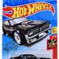 Hot Wheels 2019 - Collector # 164/250 - HW Flames 2/10 - '68 Mercury Cougar - Matte Black - White Flames / White Wheels - USA