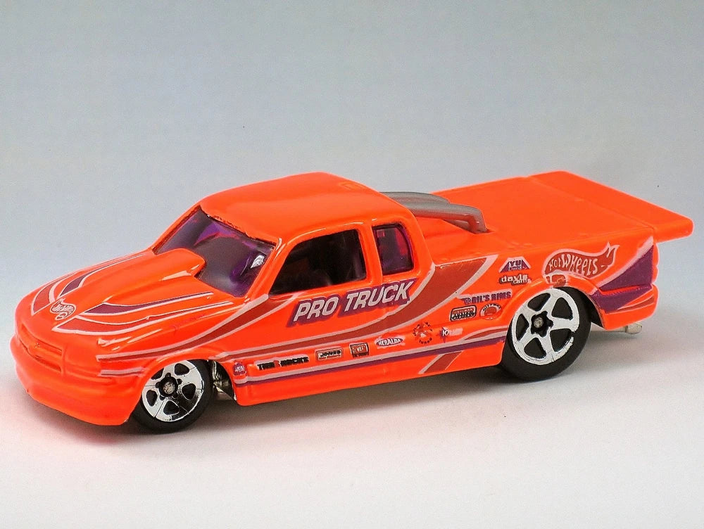 Hot Wheels 2000 - Collector # 067/250 - First Editions 7/36 - Chevy Pro Stock Truck - Bright Orange - Malaysia - USA