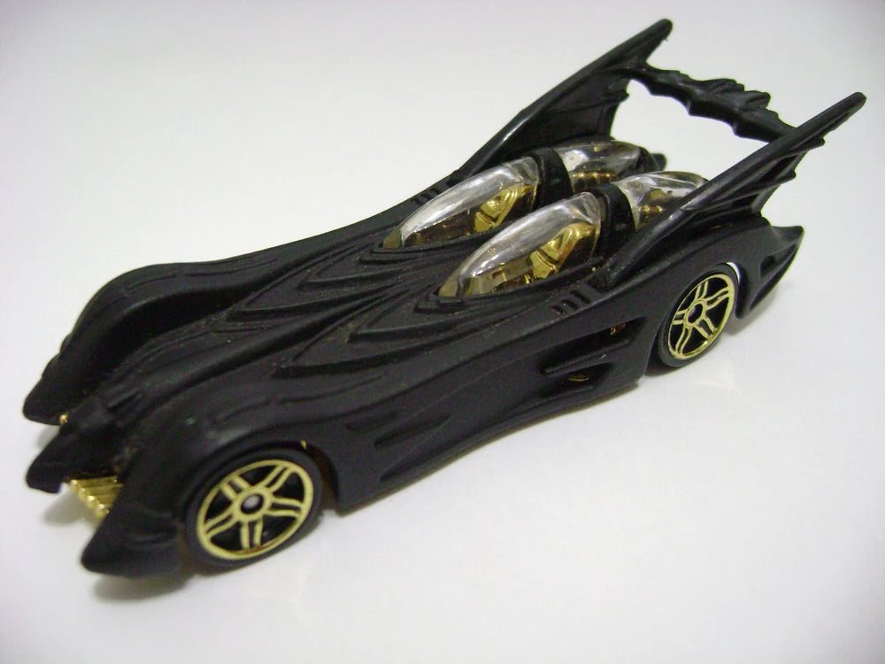 Hot Wheels 2006 - Collector # 207/223 - Batmobile (2004) - Flat Black - USA '07 Card