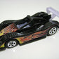 Hot Wheels 2006 - Collector # 195/223 - Ferrari 333 SP - Black / Flames - USA '07 Instant Win Card - MPN J8025