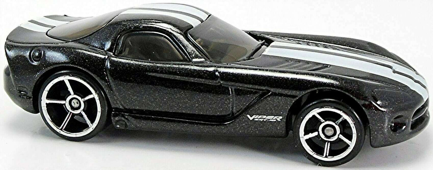 Hot Wheels 2006 - Collector # 012/218 - First Editions 12/38 - 2006 Dodge Viper Coupe - Black - USA