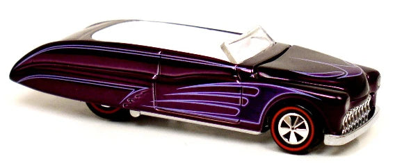 Hot Wheels 2007 - HWC / RLC Exclusive - Series 6 Neo-Classics 4/6 - Purple Passion Convertible - Spectraflame Purple - Metal/Metal - Redlines - Limited to 11,000 - Kar Keeper