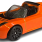 Hot Wheels 2023 - Collector # 217/250 - Then and Now 06/10 - Tesla Roadster - Orange - IC