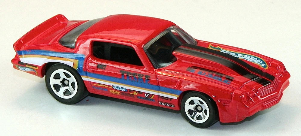 Hot Wheels 2012 - Collector # 043/247 - New Models 43/50 - '81 Camaro - Red - USA Scan & Track Card