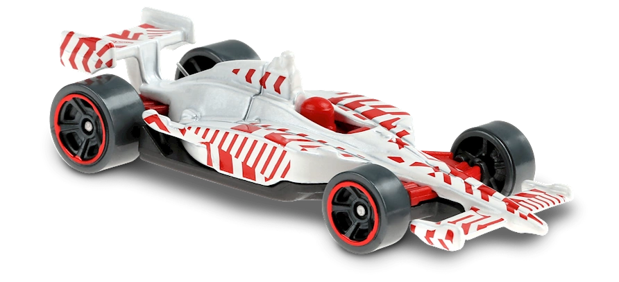 Hot Wheels 2020 - Collector # 025/250 - Red Edition 1/12 - Indy 500 Oval - White