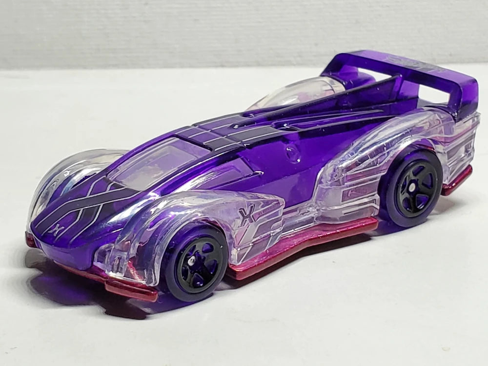 Hot Wheels 2022 - Collector # 189/250 - X-Raycers 3/5 - Turbine Sublime - Orange & Glow in the Dark - USA