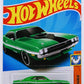 Hot Wheels 2023 - Collector # 123/250 - Muscle Mania 4/10 - '70 Dodge HEMI Challenger - Green - IC