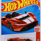 Hot Wheels 2023 - Collector # 082/250 - Red Edition 4/12 - McLaren Elva - Red / White Racing Stripes - Target Exclusive