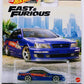 Hot Wheels 2023 - Premium / Fast & Furious # 2/5 - 1999 Nissan Maximum - Blue - Metal/Metal & Real Riders - Mix 3 - NEW Casting - Fast & Furious Card