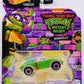 Hot Wheels 2023 - Character Cars - Nickelodeon / TMNT: Turtles Mutant Mayhem - Donatello - Green