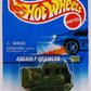 Hot Wheels 1997 - Collector # 624 - Assault Crawler - Olive Drab Camo - USA 'Blue & White' Card