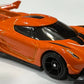 Hot Wheels 2024 - Collector # 184/250 - HW Exotics 2/10 - 2020 Koenigsegg Jesko - Orange - USA Card