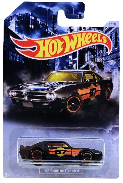 Hot Wheels 2020 - Theme / American Steel Series 8/10 - '67 Pontiac Firebird - Satin Black - Walmart Exclusive