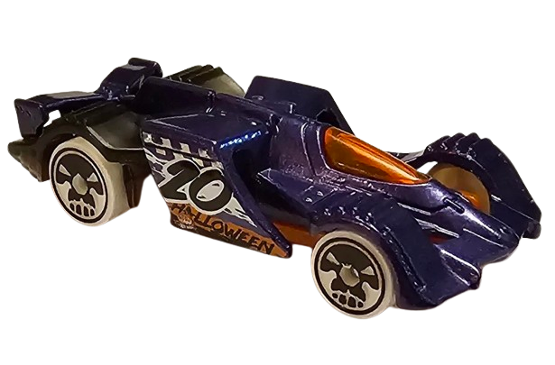 Hot Wheels 2020 - Halloween Series 1/6 - Epic Fast - Purple - Skull Wheels