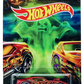 Hot Wheels 2020 - Halloween Series 2/6 - Twinduction - Dark Red - Skull Wheels