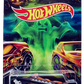 Hot Wheels 2020 - Halloween Series 3/6 - Hover & Out - Matte Black - 5 Spokes