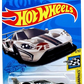 Hot Wheels 2021 - Collector # 067/250 - HW Speed Graphics 1/10 - 2016 Ford GT Race - Silver / Borla - USA Card