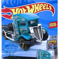 Hot Wheels 2021 - Collector # 083/250 - HW Metro 5/10 - Fast-Bed Hauler - Aqua - Orange 5 Spokes - USA Card