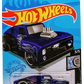 Hot Wheels 2021 - Collector # 120/250 - Rod Squad 3/5 - Erikenstein Rod - Purple / Flames - DD8 Wheels - Kroger Exclusives - USA Card