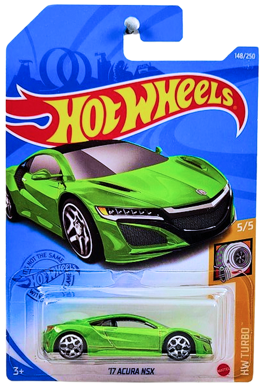 Hot Wheels 2021 - Collector # 148/250 - HW Turbo 5/5 - '17 Acura NSX - Green - IC