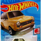 Hot Wheels 2021 - Collector # 187/250 - HW J-Imports 7/10 - New Models - CUSTOM '70 Honda N600 - Pale Yellow - International Card