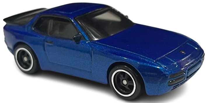 Hot Wheels 2023 - Premium / Car Culture - Canyon Warriors 03/05 - '89 Porsche 944 Turbo - Blue - Metal/Metal & Real Riders