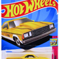 Hot Wheels 2023 - Collector # 026/250 - HW: The '80s 03/10 - '80 El Camino - Yellow - General Dollar Exclusive - USA Card