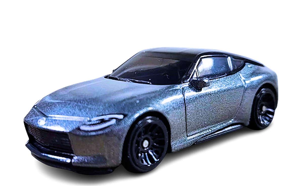 Hot Wheels 2023 - Collector # 046/250 - HW J-Imports 2/5 - 2023 Nissan Z - Gray - "From the Vault" Exclusive - USA