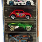 Hot Wheels 2023 - Gift Pack / 5 Pack - HW Design Lab - Amazoom, VW Bug, Forward Force, Custom '77 Dodge Van & Cool One