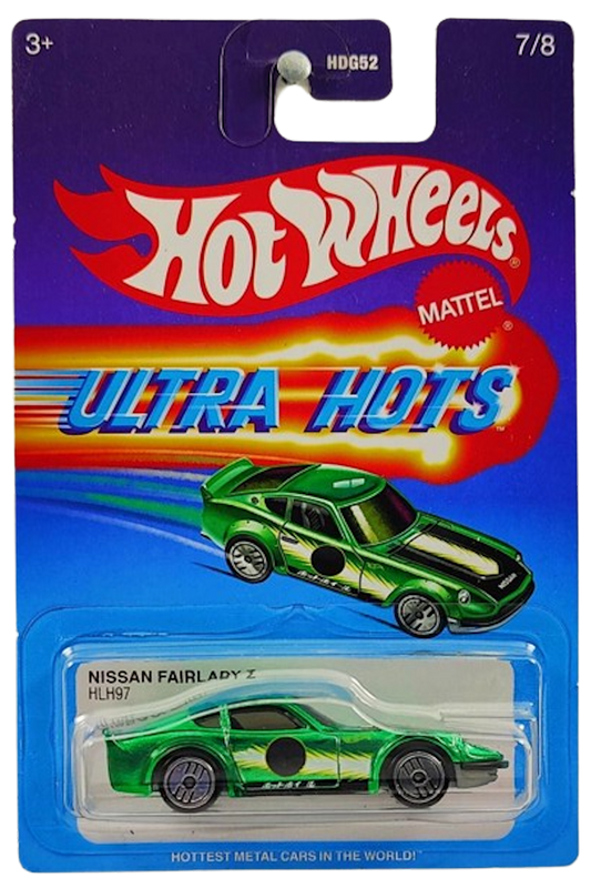 Hot Wheels 2023 - Ultra Hots 7/8 - Nissan Fairlady Z - Spectraflame Green - UH Wheels - Target Exclusive