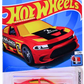 Hot Wheels 2024 - Collector # 007/250 - HW First Response 01/10 - '15 Dodge Charger SRT - Red - 'HW Airlines Runway Marshal' - IC