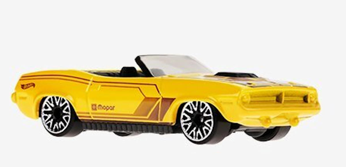 Hot Wheels 2024 - Collector # 020/250 - HW Roadsters 03/05 - '70 Plymouth Barracuda - Yellow - Kroger Exclusive - USA