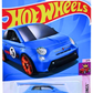 Hot Wheels 2024 - Collector # 022/250 - Compact Kings 02/05 - Fiat 500e - Blue / #5 - USA