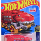 Hot Wheels 2024 - Collector # 055/250 - HW Screen Time 4/10 - New Models - HW Ultimate T-Rex Transporter - Red - USA Card